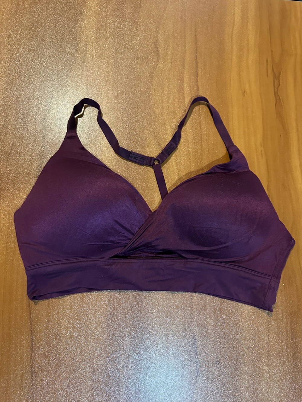 Victoria’s Secret Wireless T-Shirt Bra Purple Size 36C Comfortable Everyday Bra